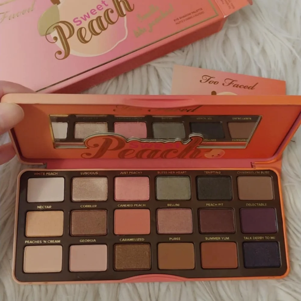 🍑FIRM! NWT TOO FACED SWEET PEACH EYESHADOW PALETTE (LAST ONE AVAILABE)